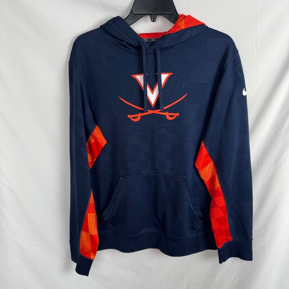Nike UVA Lacrosse Men's Hoodie Sweatshirt Size Small University of Virginia